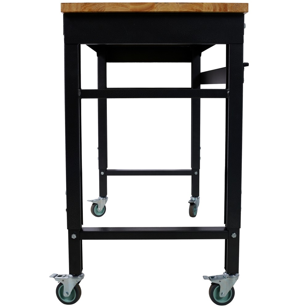 Workbench - 48" Wide Rolling Workbenches for Garage - Adjustable Height