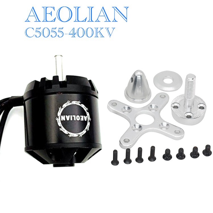 Aeolian C5055-400KV Brushless Motor for RC Airplane Fixed-wing