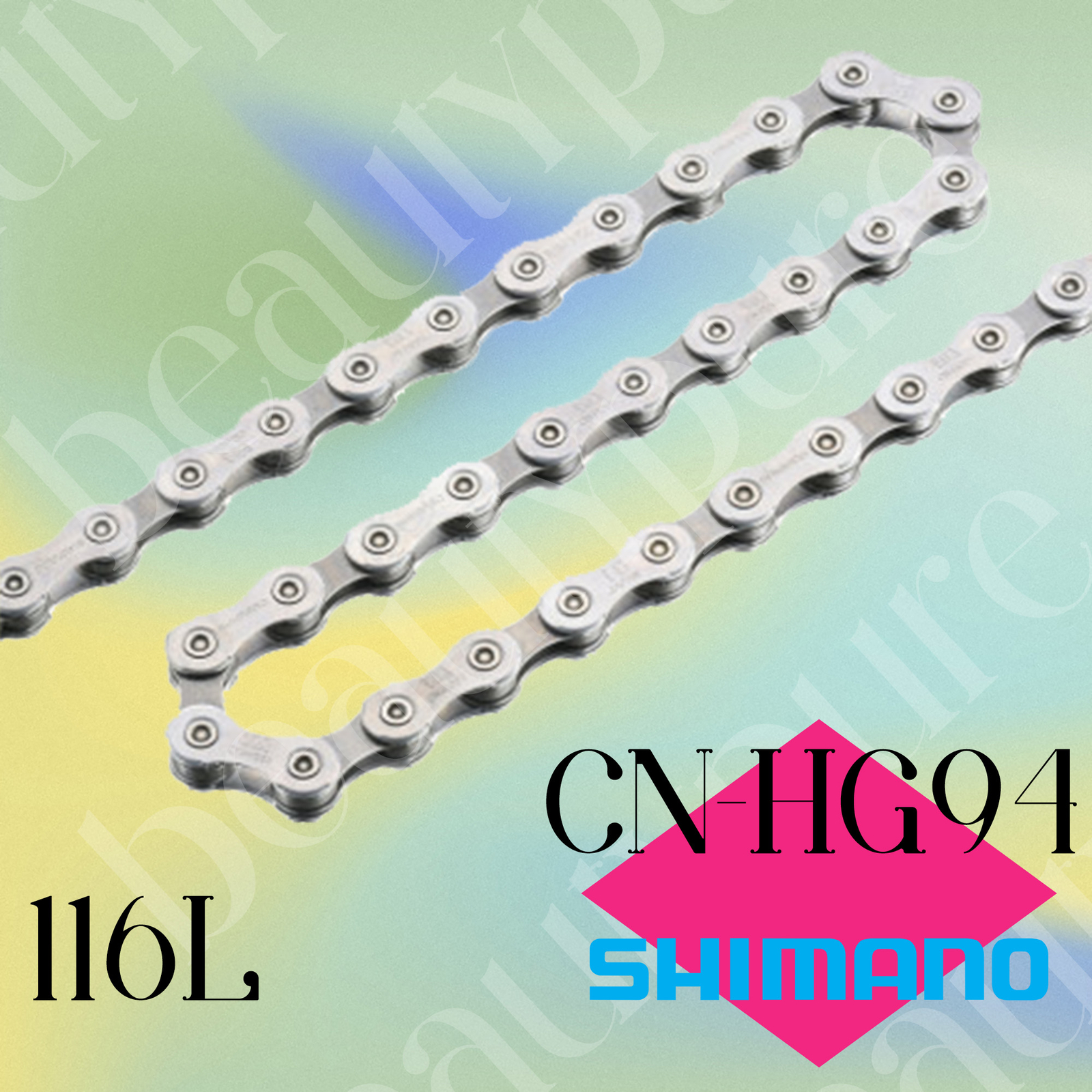 OEM Shimano XT CN-HG94 116L DYNA-SYS 10speed Chain with Pin