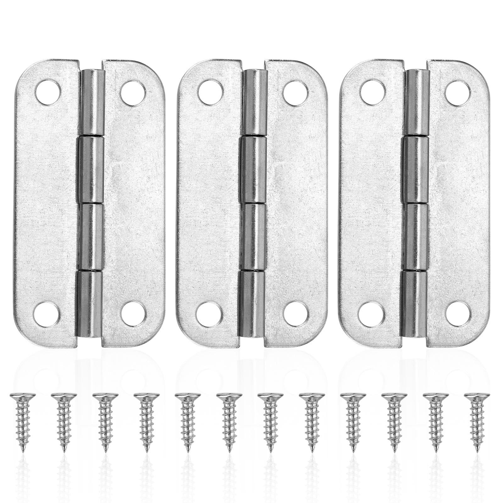3 PCS Cooler Hinge Replacement Part For Igloo 304 Stainless Steel Screws Kit