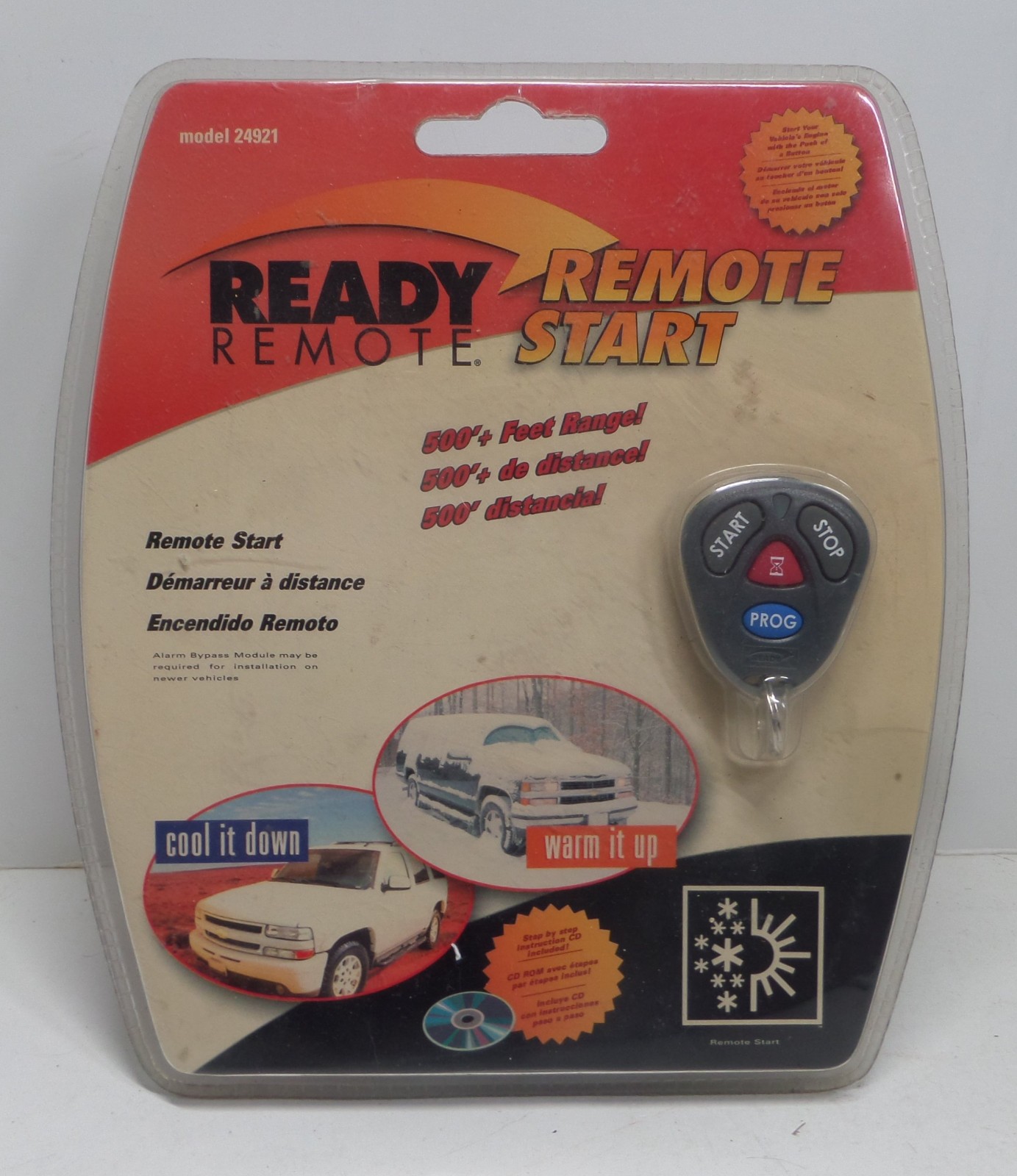 Ready Remote-Remote Start 500ft+ Range Do It Yourself Kit. Model 24921