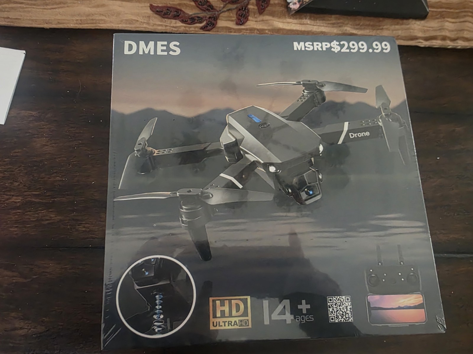DMES P13 Dual Lens HD Camera Modular Battery Optical Flow Quadcopter Black