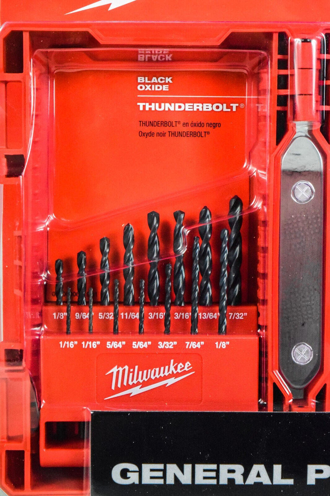 Milwaukee Thunderbolt Black Oxide Drill Bits - 21-Pc. Set, Model# 48-89-2801