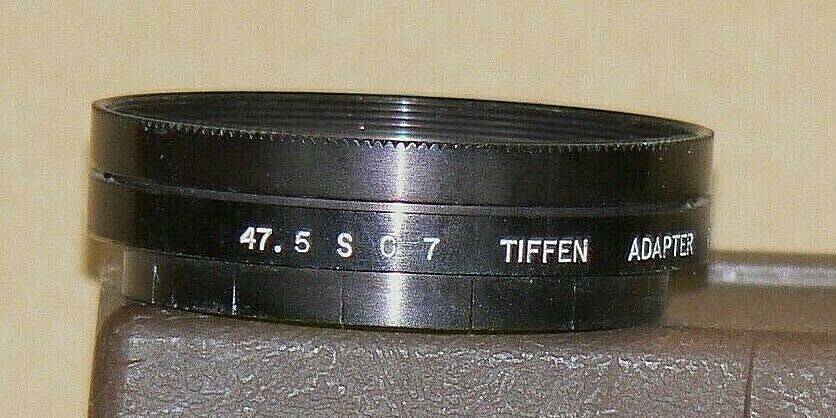Tiffen Series 7 47.5 S 0 7 Slip-On  Adapter with Retaining Ring