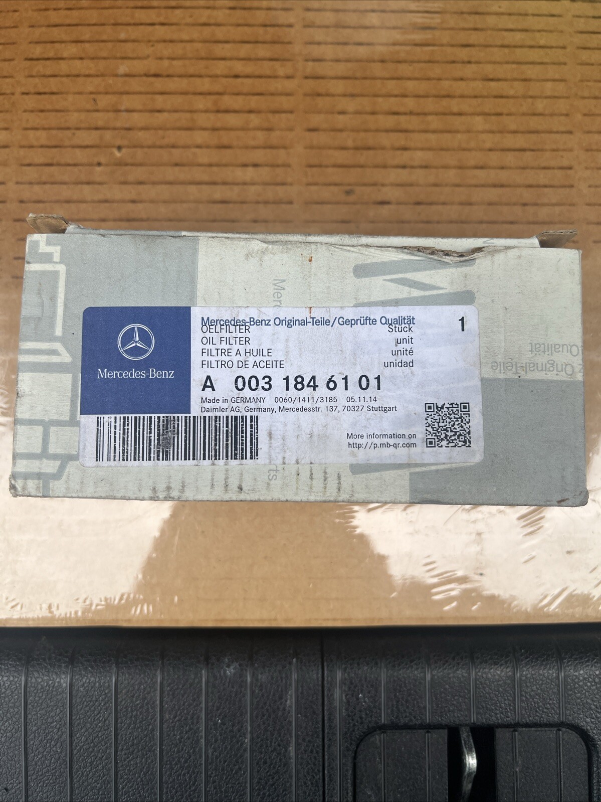 1 NEW GENUINE MERCEDES BENZ W215 R216 W220 W221 W230 HYDRAULIC SUSPENSION FILTER
