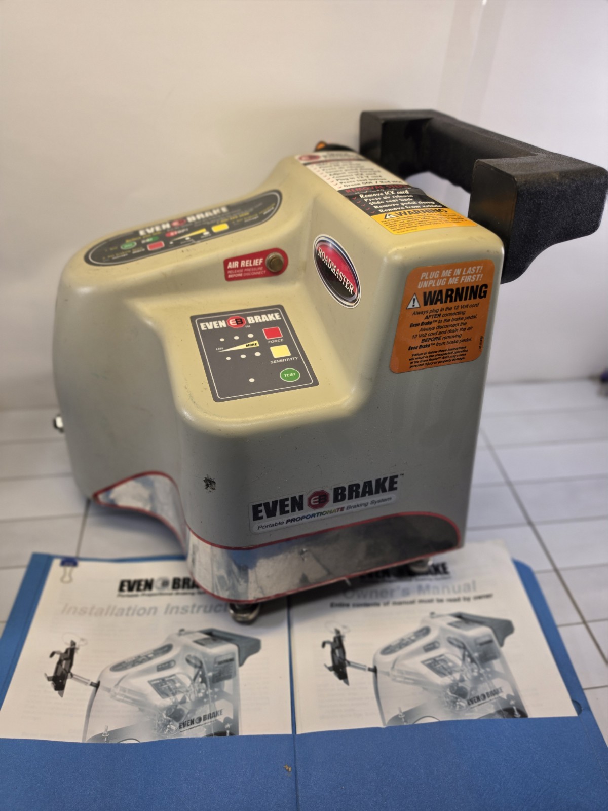 Roadmaster Even Brake Towing Portable Braking System 9400  *No transmitter