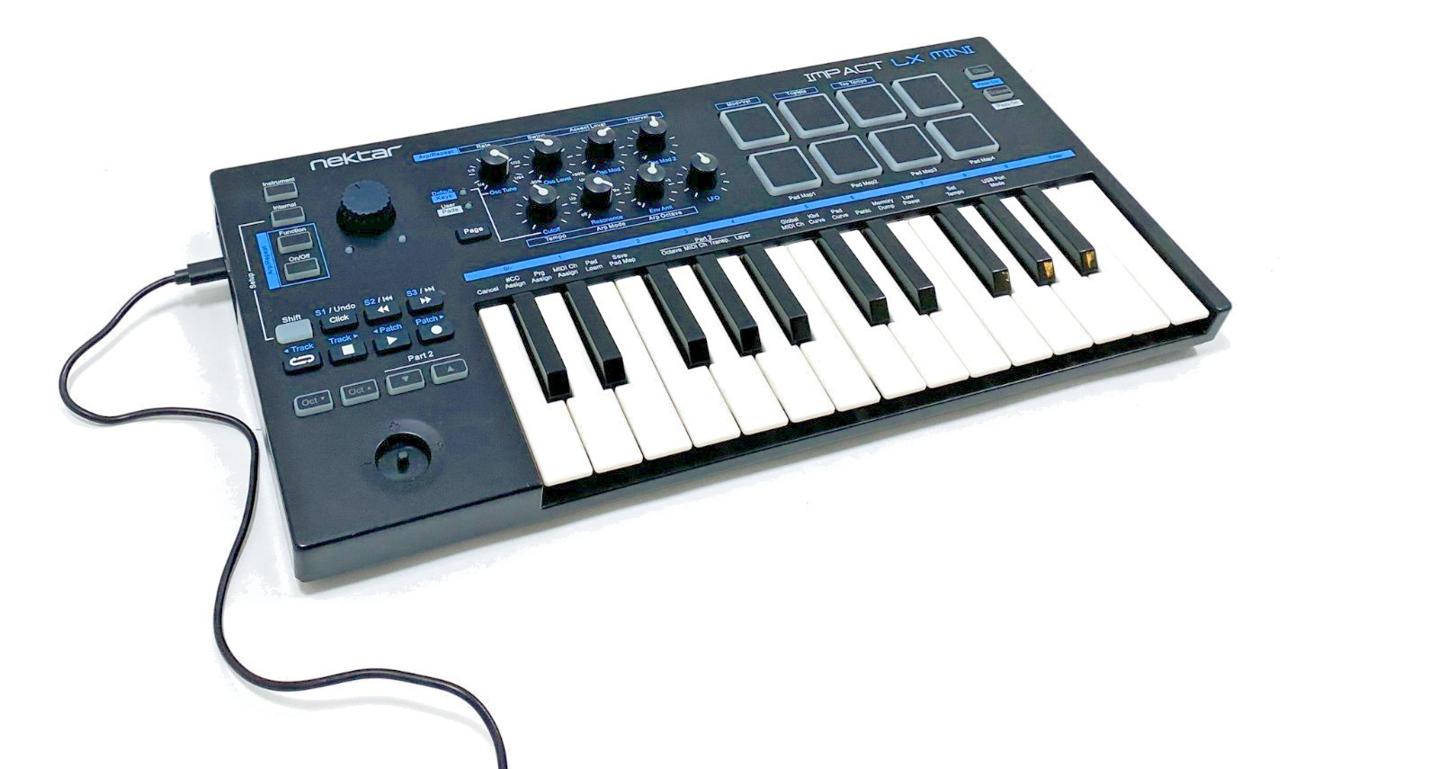 Nektar Impact LX Mini - USB MIDI Controller Keyboard with Nektar DAW Integration