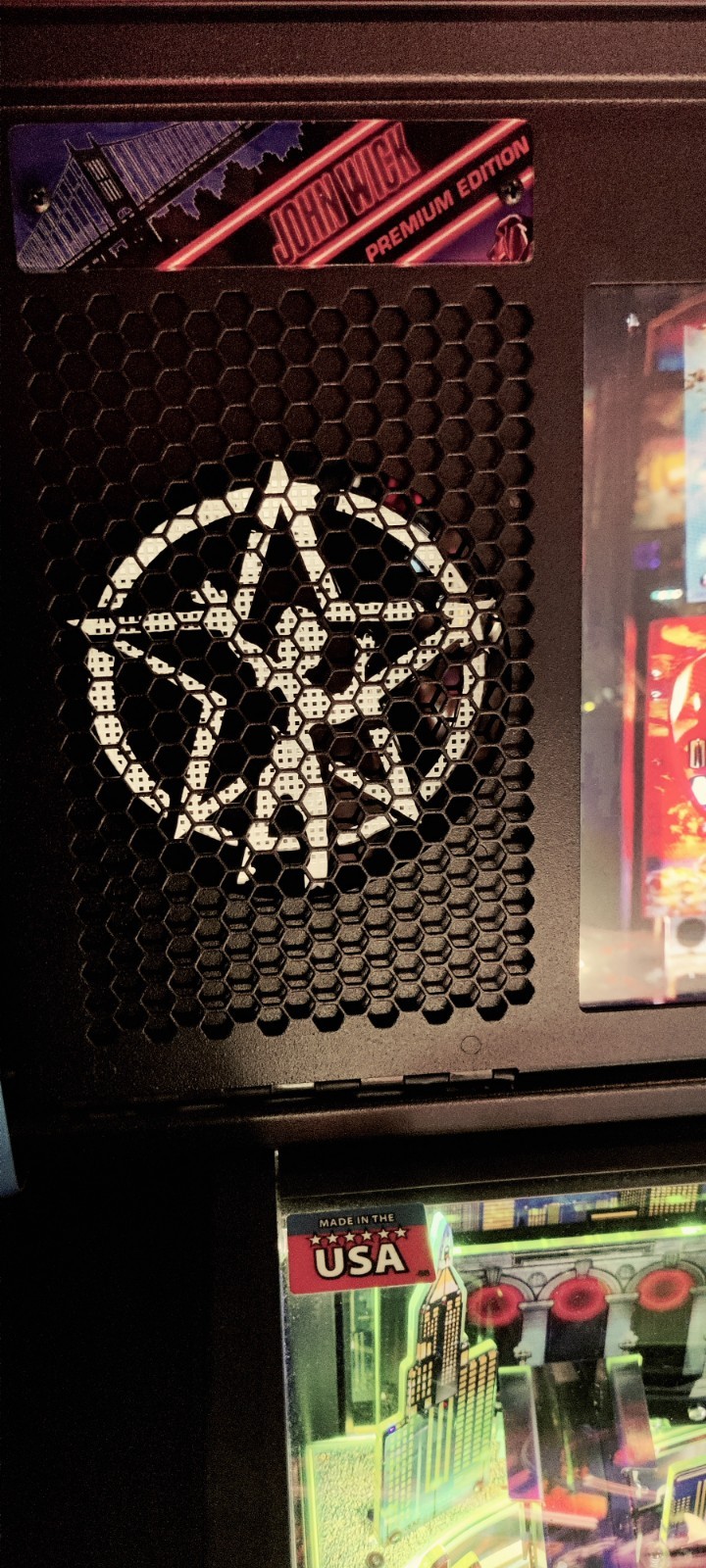 Stern Rush Pinball Round Speaker Inserts fits 4" speakers