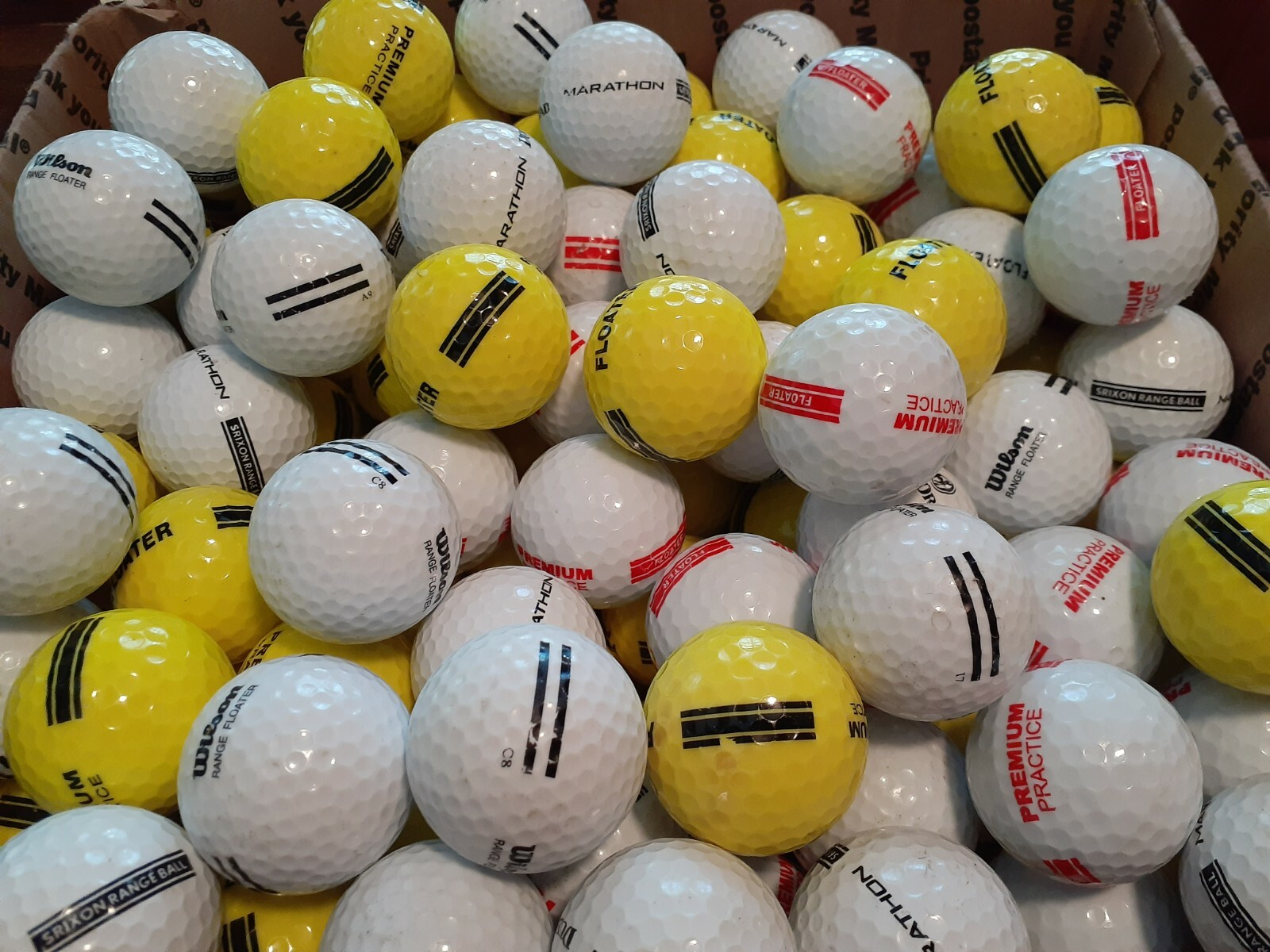 120 Floaters Used Golf Balls That Float 3A /5A - Free Shipping