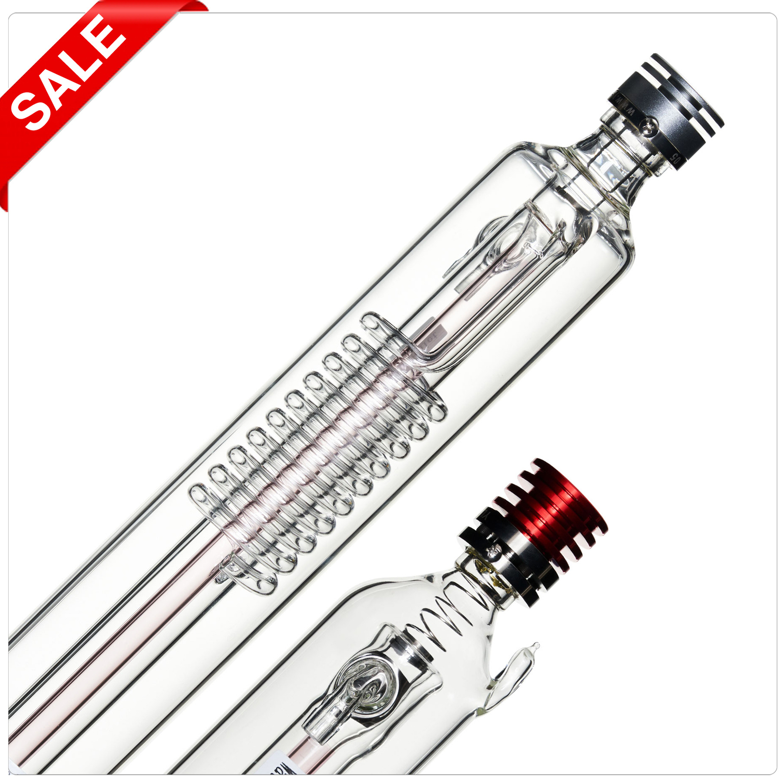 High Power Yongli 100W Laser Tube for CO2 Laser Engraving Machine 12000hr Life