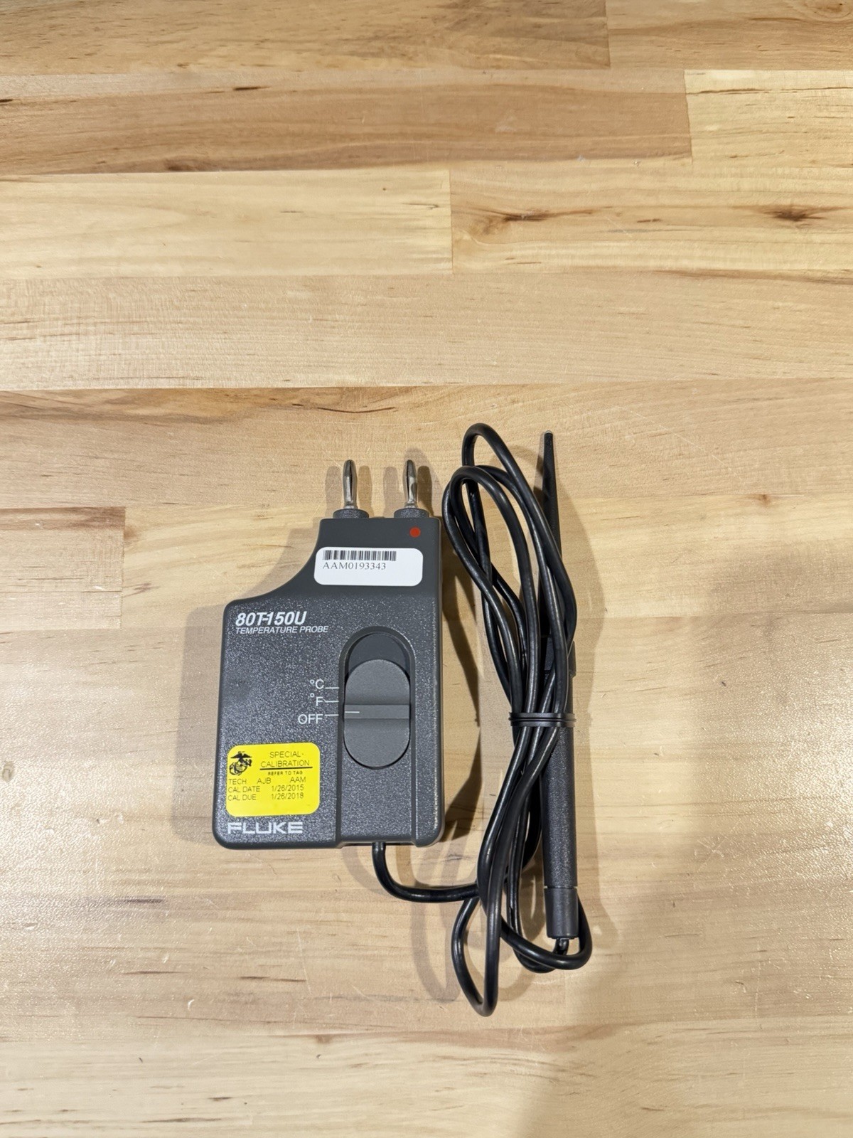 FLUKE 80T-150UA TEMPERATURE PROBE (TESTED) SHIPS FAST