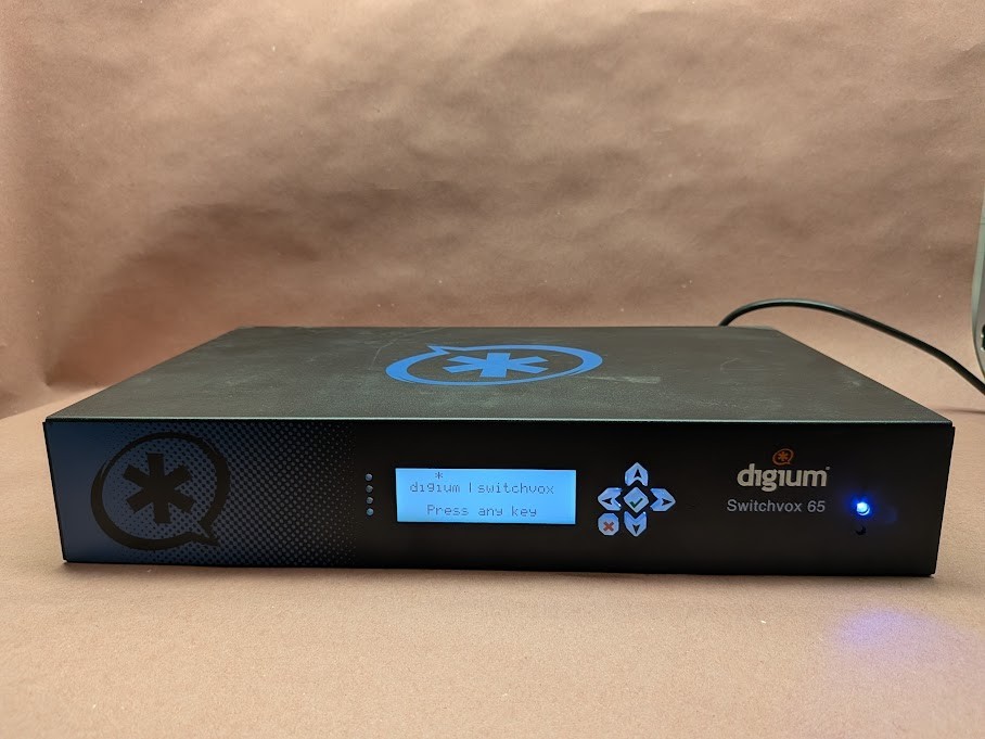 Digium Switchvox 65 AA65 VoIP System PBX Phone Switching System 2AS65001LF-E