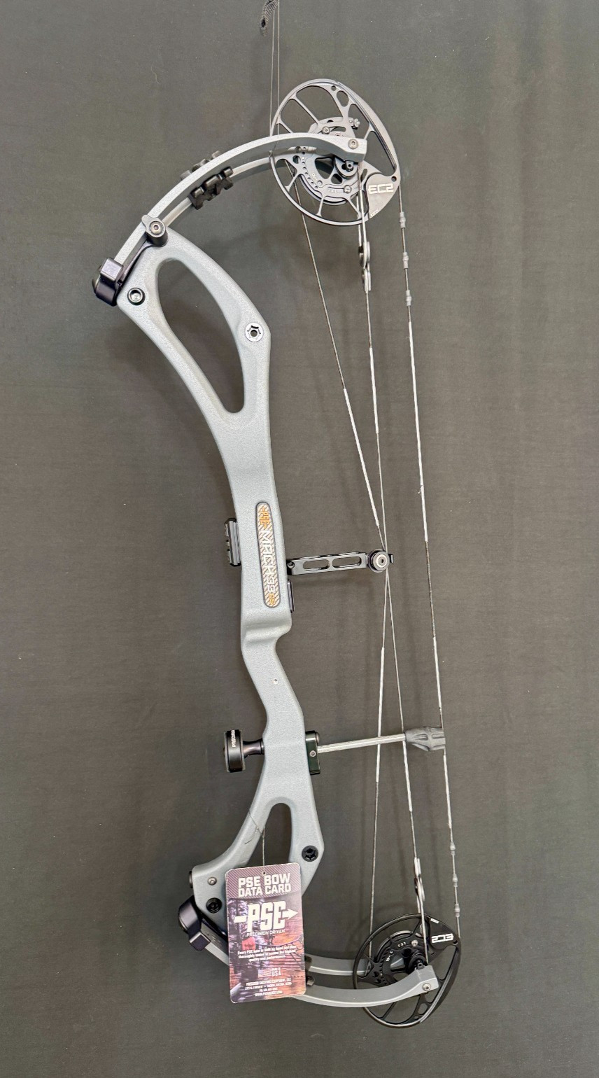 2025 PSE Mach 33 EC2 Charcoal Right Hand 60-70LB Carbon Bow New With Warranty