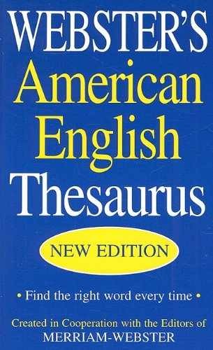 Webster's American English - Paperback, by Inc. Merriam-Webster - Very Good