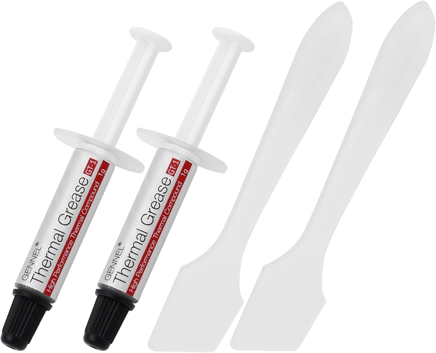 2-Pack GT-1 Silver CPU Thermal Paste, GPU Heat Sink Paste Thermal Compound Paste