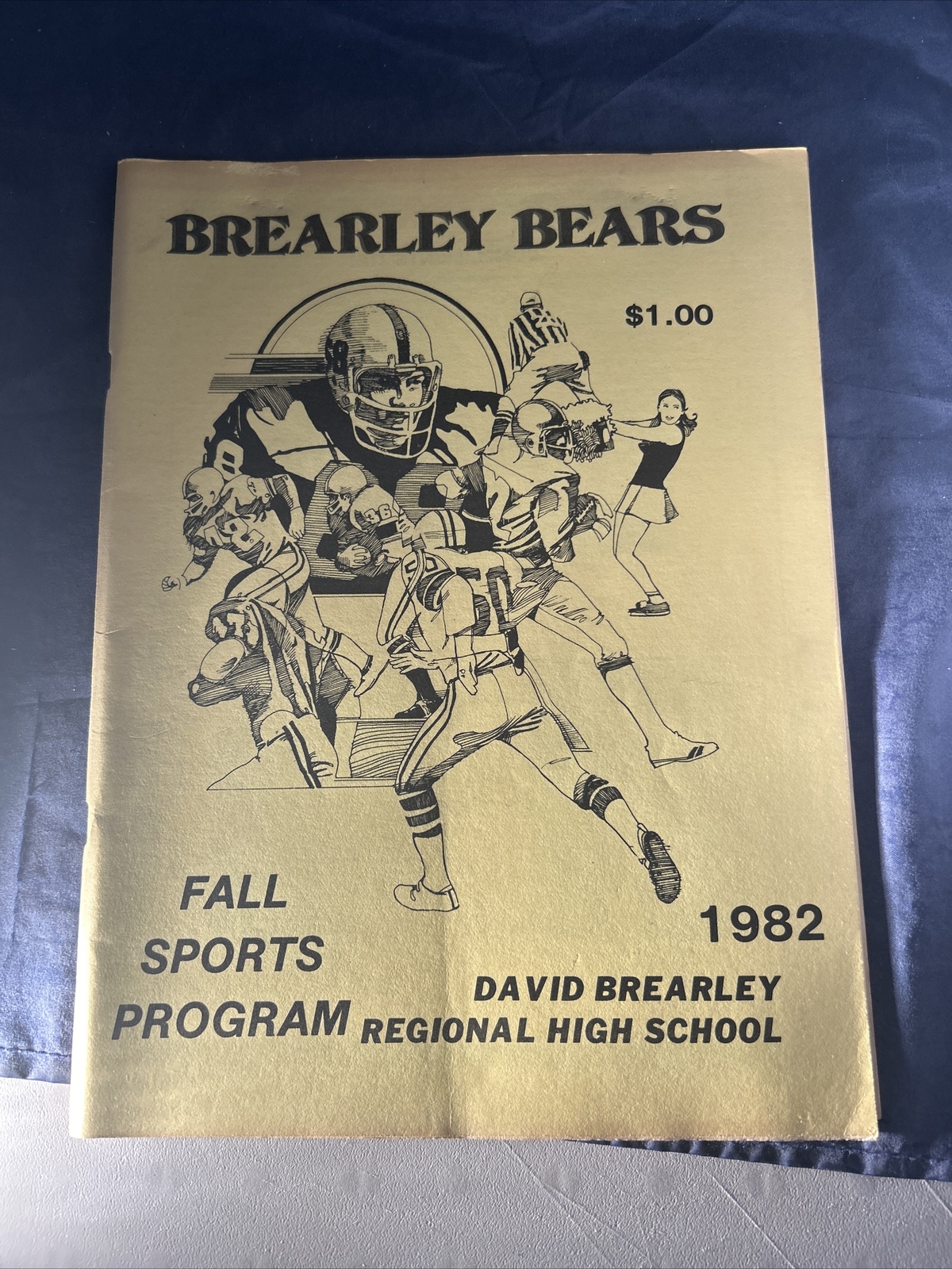 1982 David Brearley High School Program Tony Siragusa