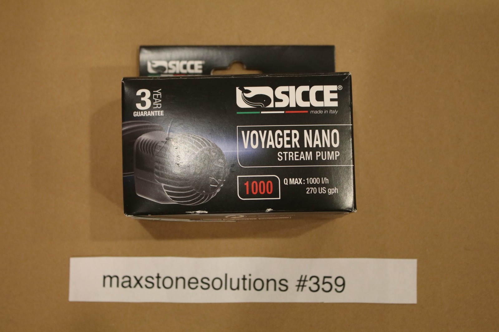 Sicce Voyager Nano Stream 1000 - 270 GPH  Circulation Aquarium Water Pump New