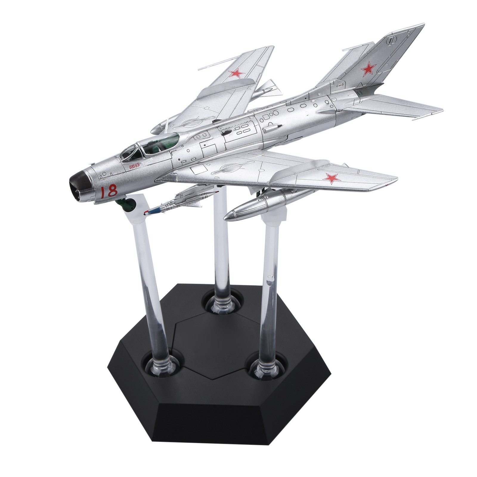 1:72 Scale For Mikoyan Supersonic MIG-19PM Fighter Finished Model