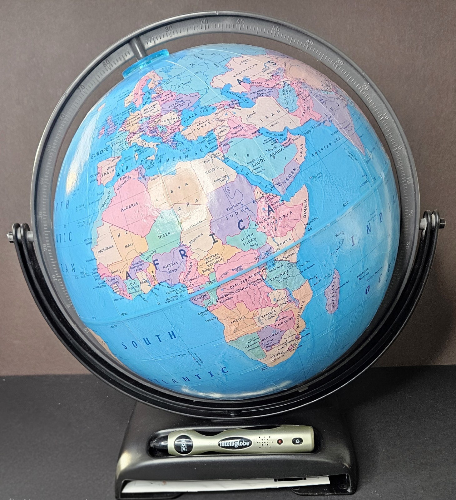Intelliglobe by Replogle Interactive Educational Desk World Globe 12" Working