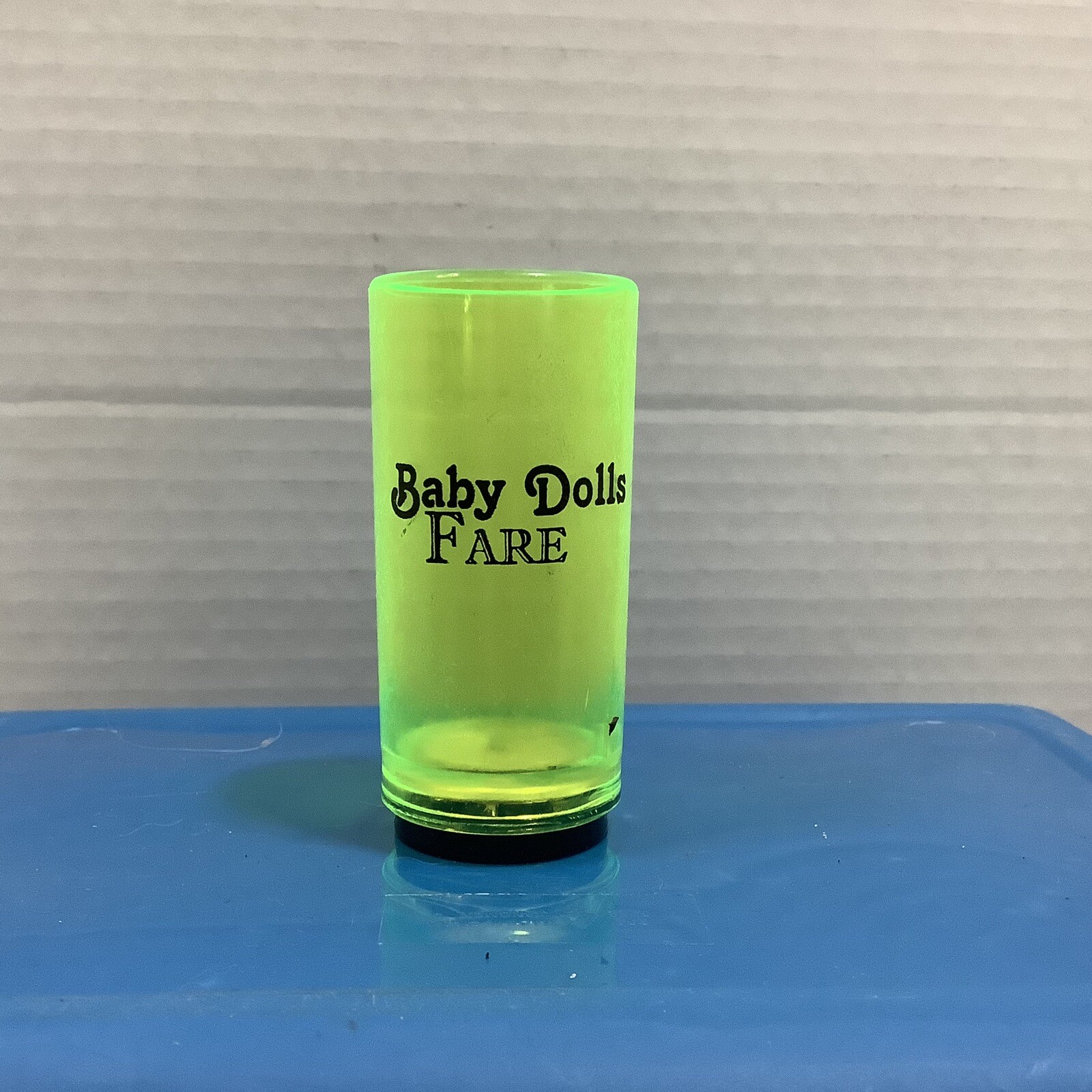 Baby Dolls Fare Neon Shot Glass, COMBINED SHIPPING (SEE STORE)