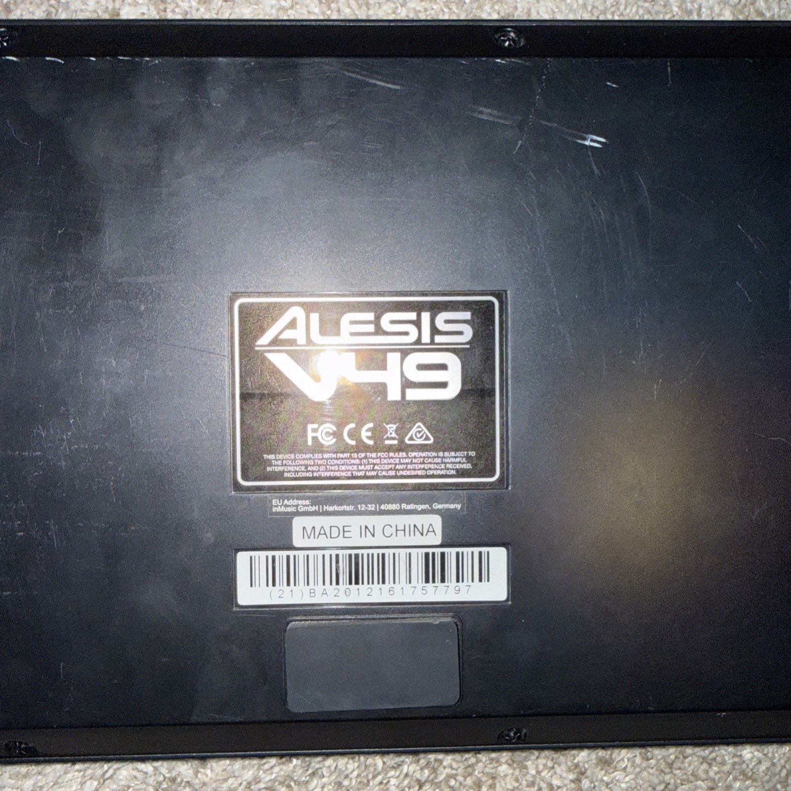 Alesis V49 49-Key USB MIDI Keyboard OBO
