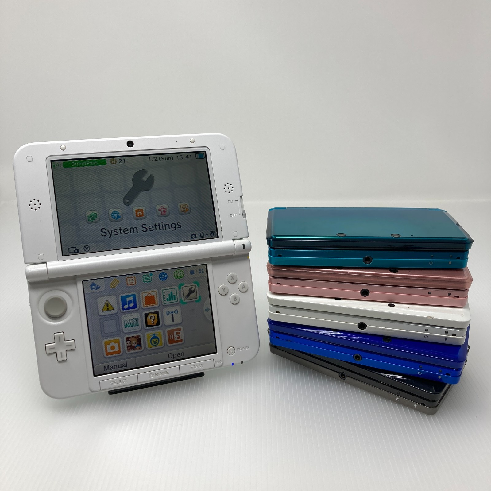 Nintendo 3DS / 3DS XL LL Charger + 64GB SD Card Tested Working Ships from USA