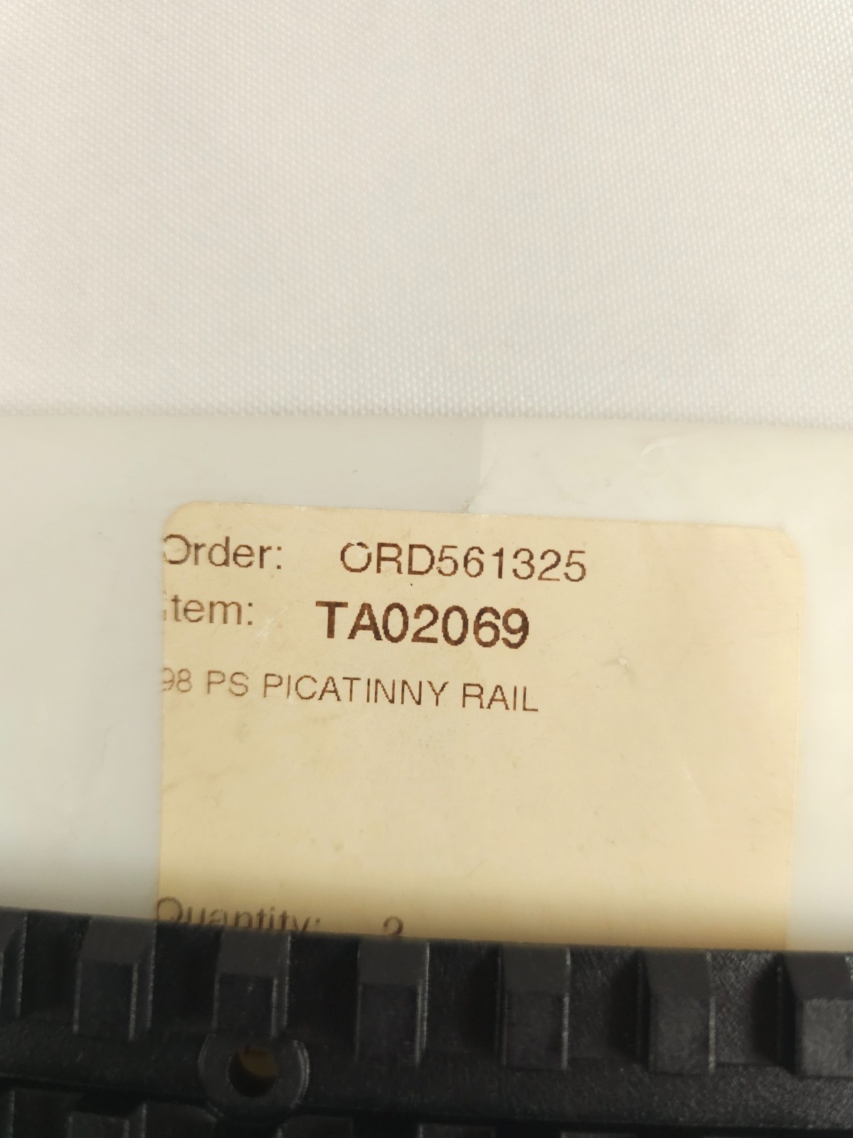 OEM Tippmann Model 98 PS Picatinny Rail Mount