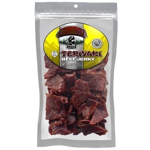 (2 pack) Teriyaki Beef Jerky 10oz Resealable Bag