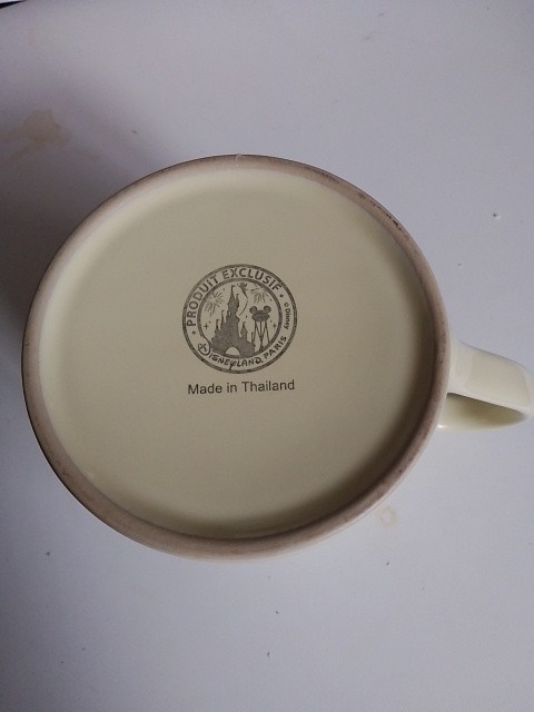 Disneyland Paris Mickey Mouse Initial "A" Mug