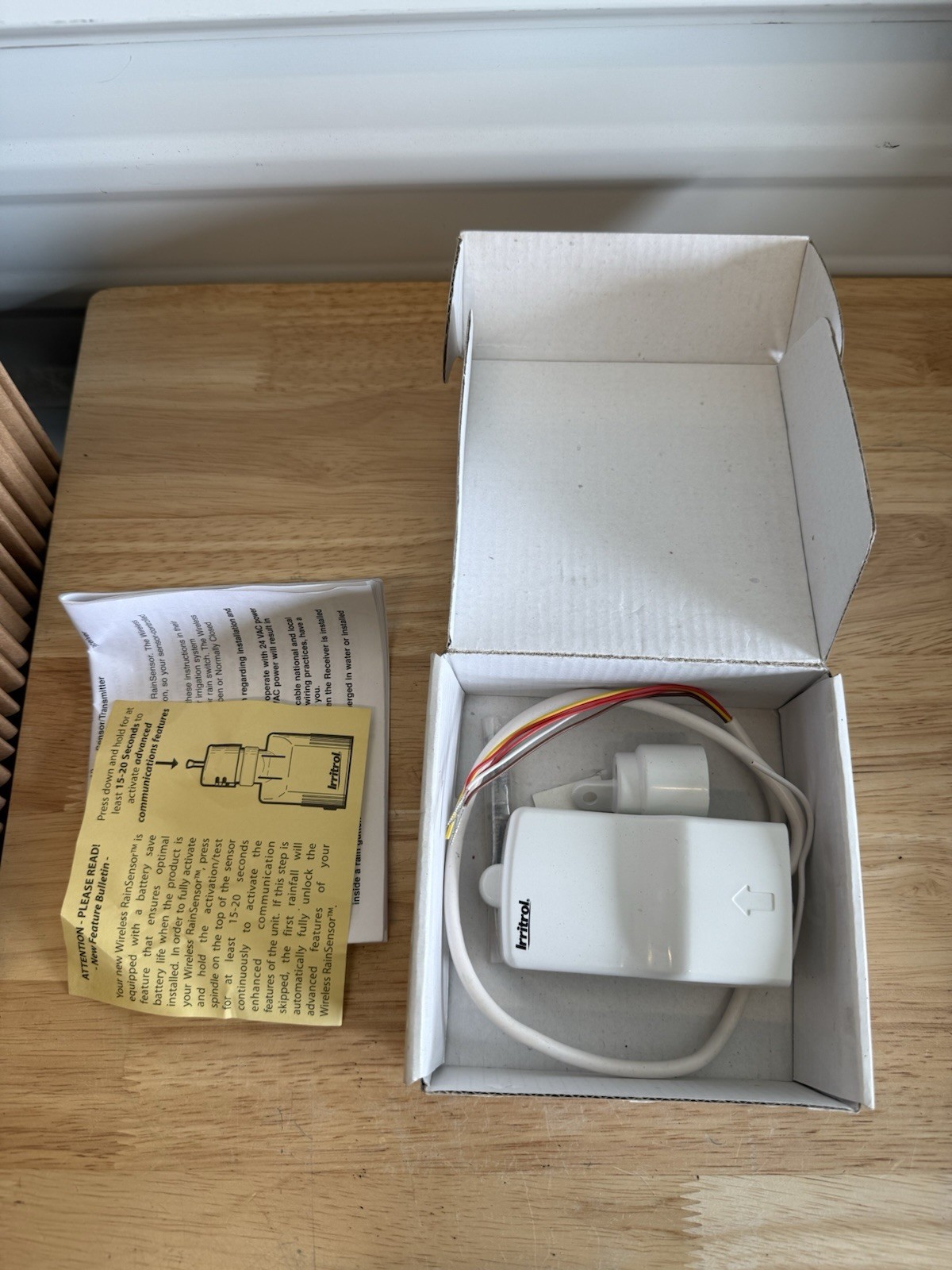 Irrigation Wireless Rain Sensor Irritrol RS1000