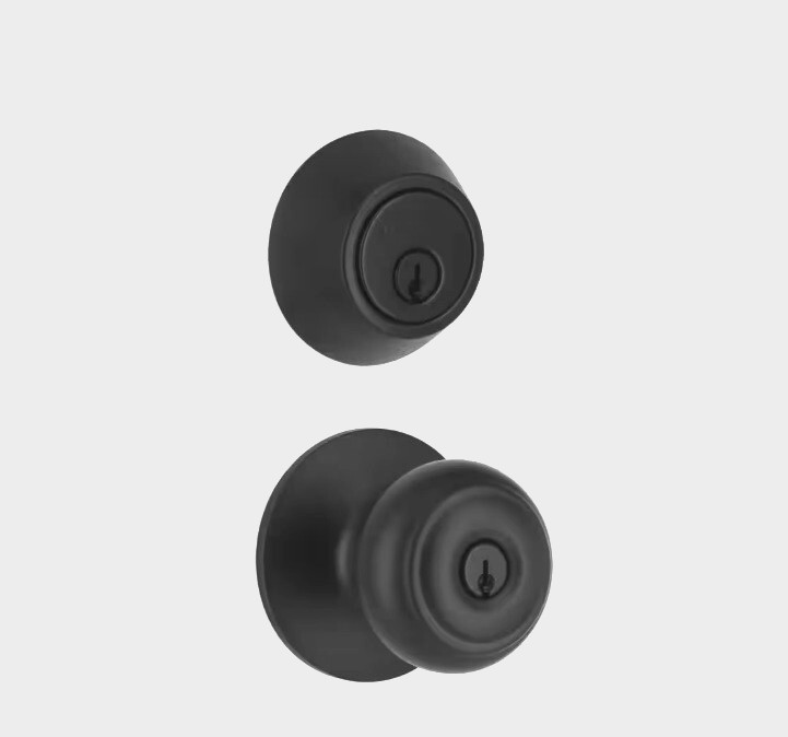 Defiant Hartford Matte Black Single Cylinder Combo Pack