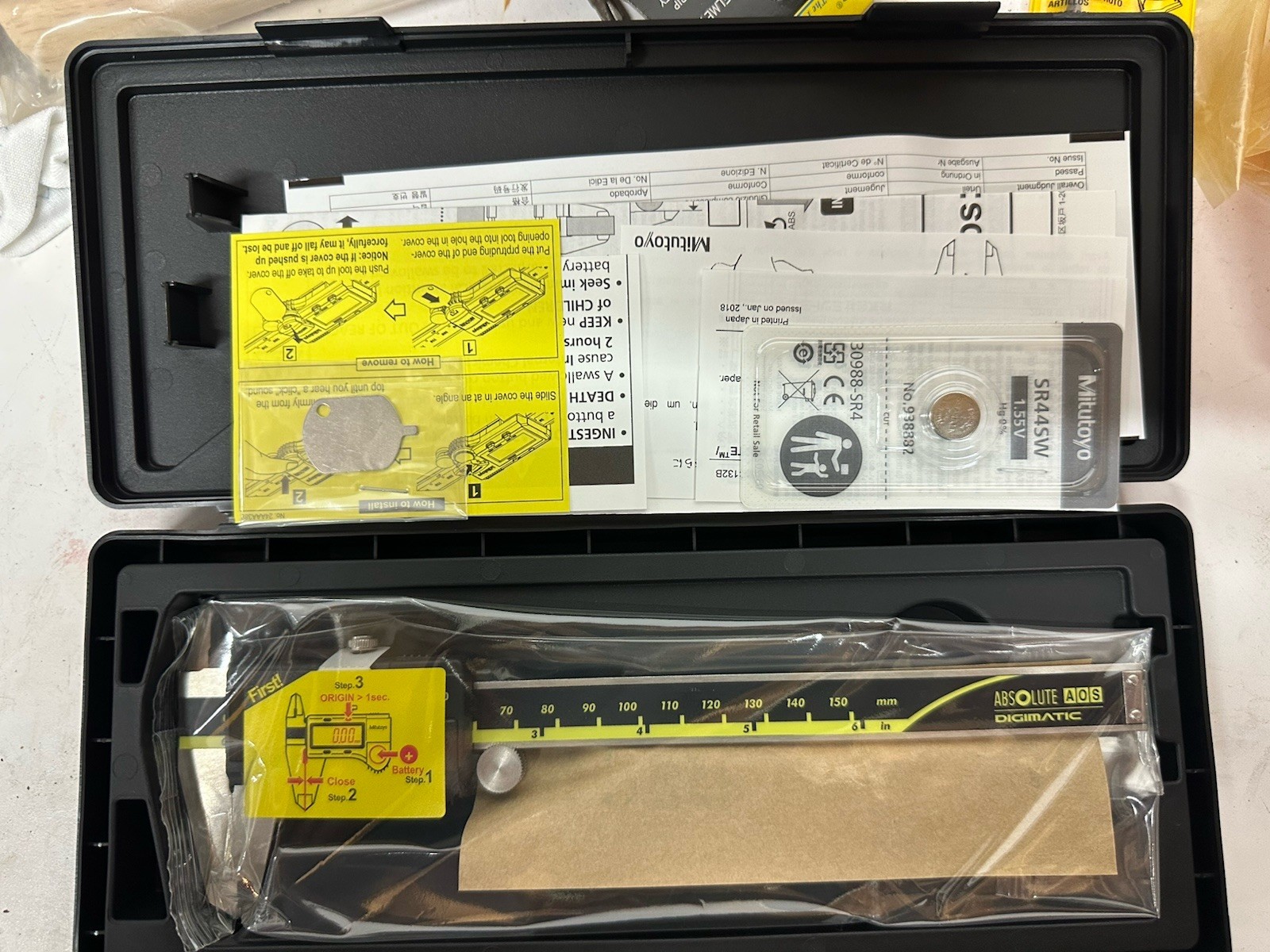 Mitutoyo Mycal CD-6" AX Absolute Digimatic Caliper 500-171-32