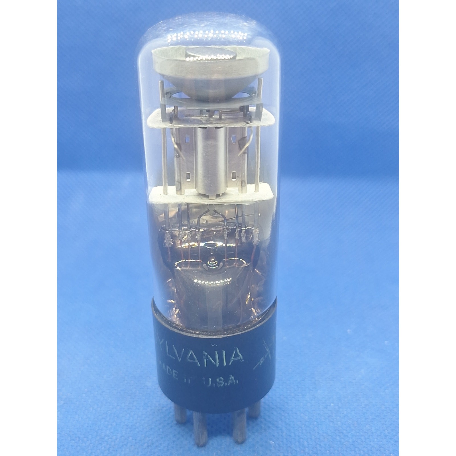RCA Victor 6E5 Magic Eye Tuning Indicator Vacuum Tube Vintage Radio USA