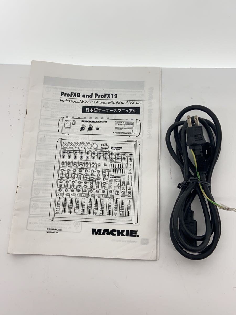 MACKIE Mixer PRO FX8 8ch Used