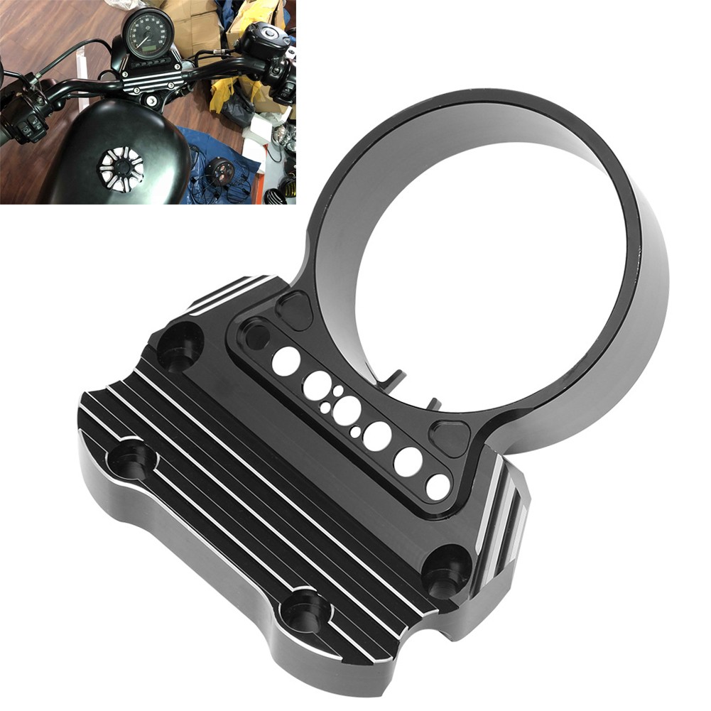 Side Speedometer Relocation Instrument Bracket For Harley Sportster XL 883 1200