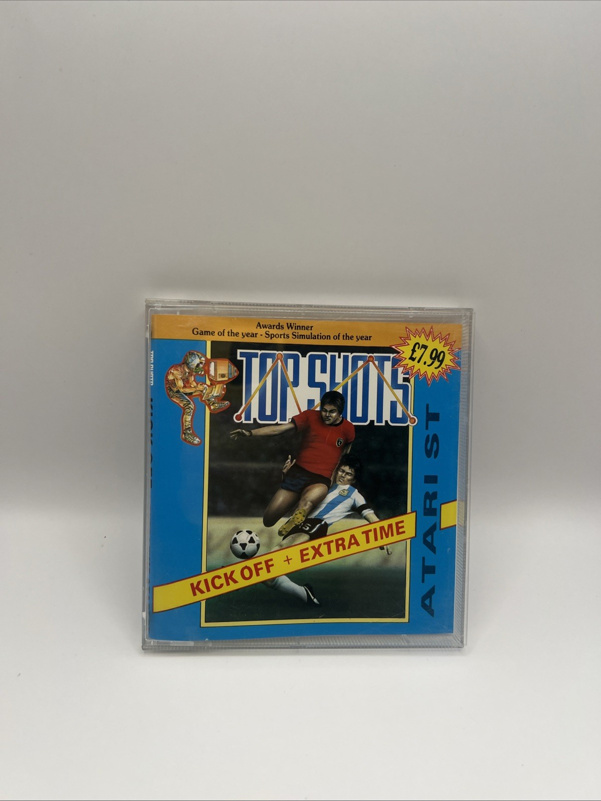 Kick Off + Extra Time By Topshots ~ Original Boxed Amiga Game