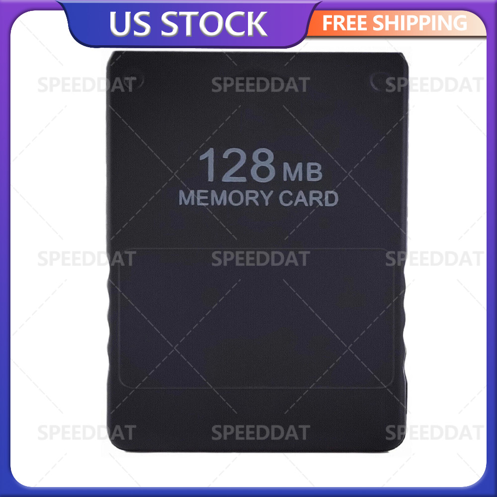 1Pack 128MB Megabyte Memory Card For Sony PlayStation 2 PS2 Slim Game Console