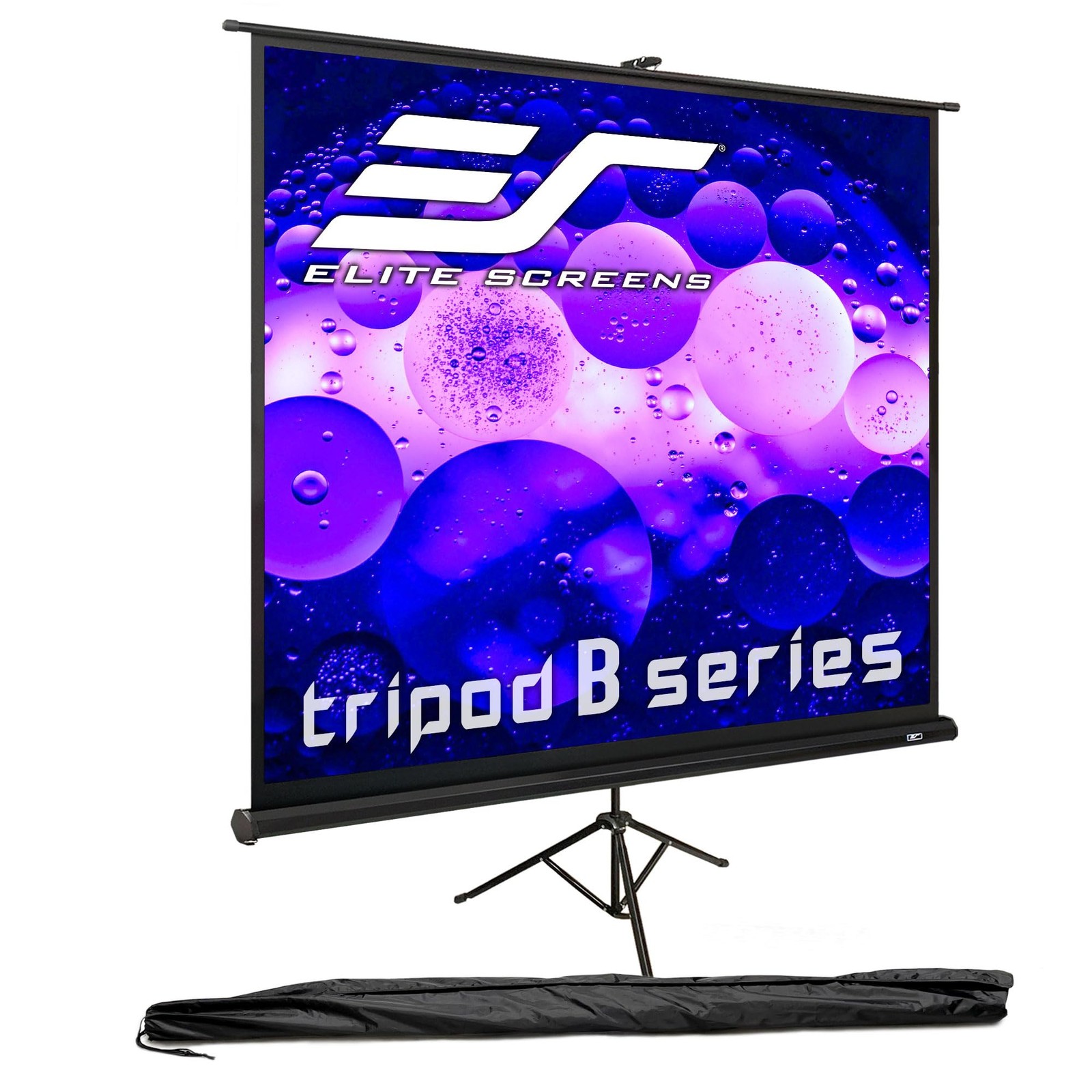 Tripod B, 50-INCH 1:1, Lightweight Pull Up Foldable Stand, Manual, Movie Home...