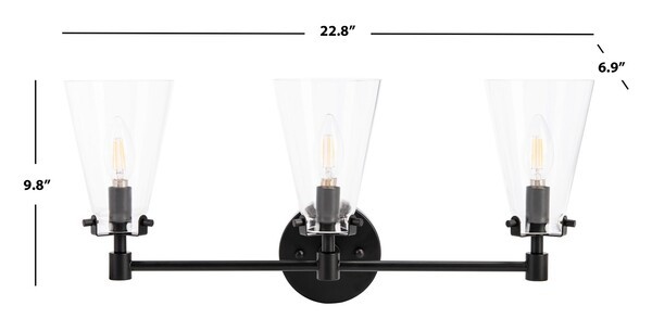Safavieh LONSEN VANITY SCONCE, Reduced Price 2172778916 SCN5000B