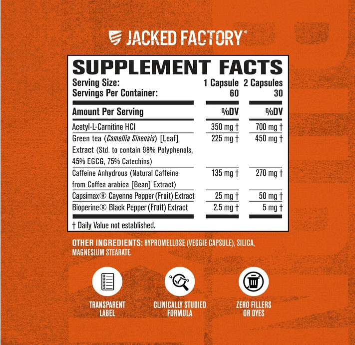 Burn-XT Thermogenic Fat Burning Capsules - Burn Fat, Calorie Burn - 60 Capsules