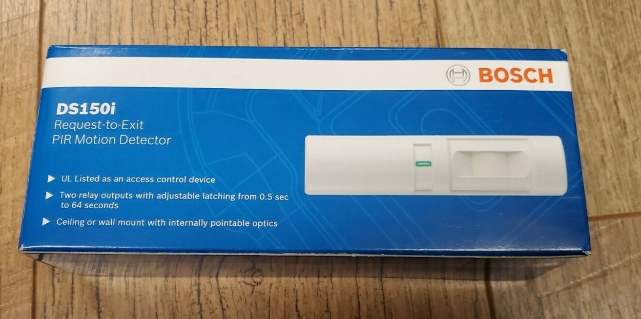 Bosch DS150I  Request-To-Exit PIR Motion Detector 