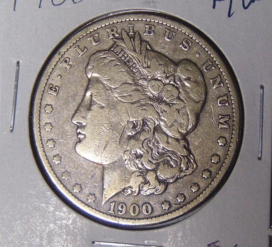 1900-O Morgan Silver Dollar F/VF Detail New Orleans Mint (12.224)