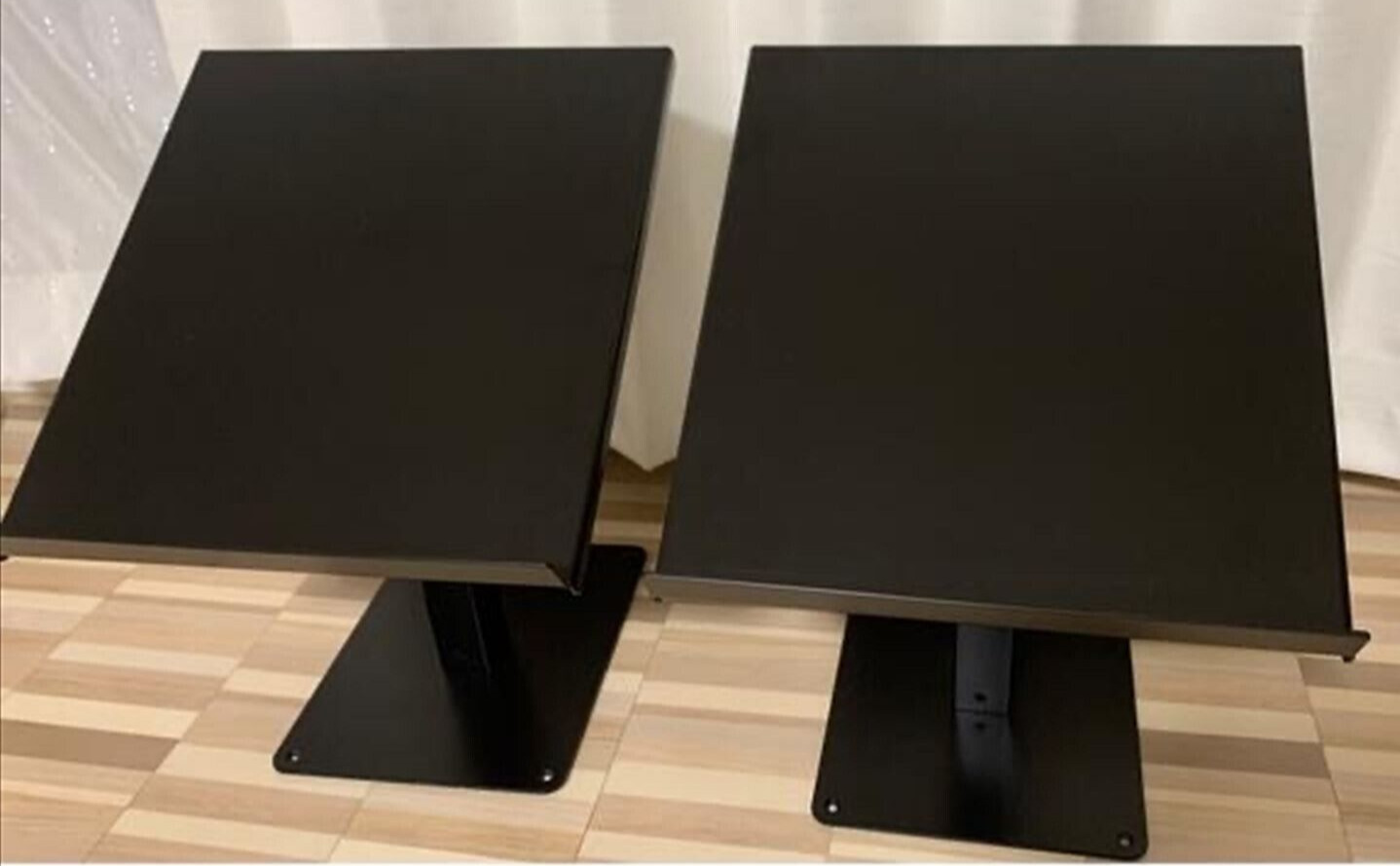 DJ-CDL KIKUTANI CDJ Stand 2 Set with Rubber Insulators 355mm x 320mm