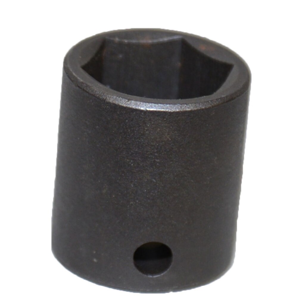 Martin 2616 1/2" Standard Impact Socket, 3/8" Drive, 6 Point