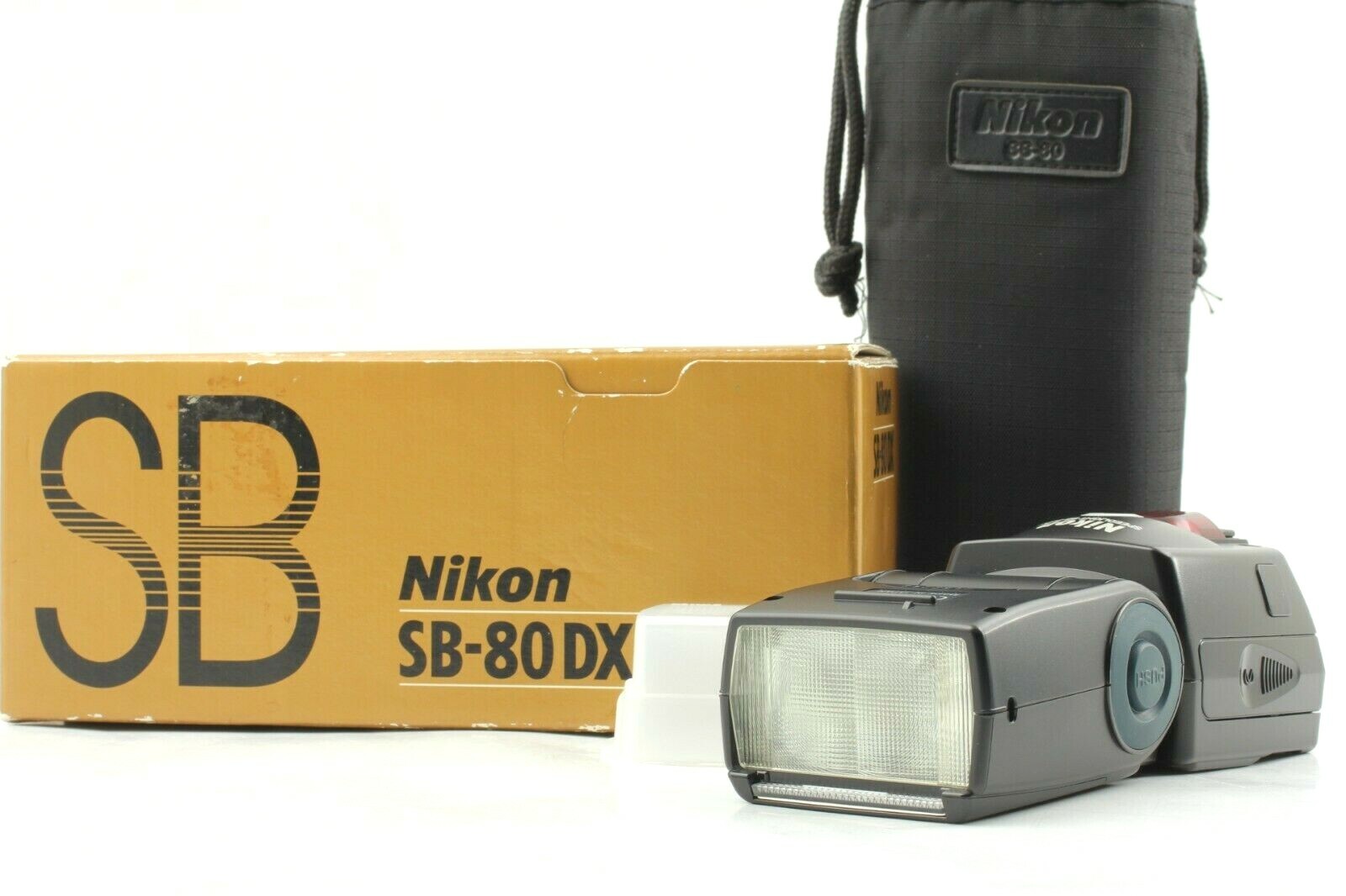 【Excellent+++++】Nikon Speedlight SB-80DX Shoe Mount Flash With Box From Japan753