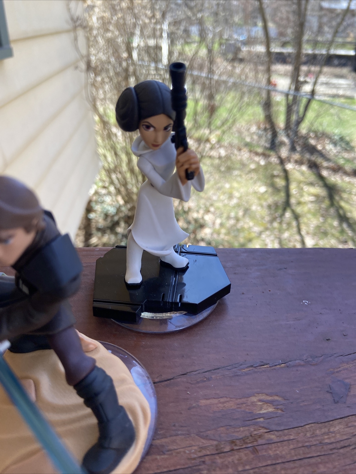 (5)Disney Infinity Star Wars 3.0 Figures - Anakin Leia Chewbacca