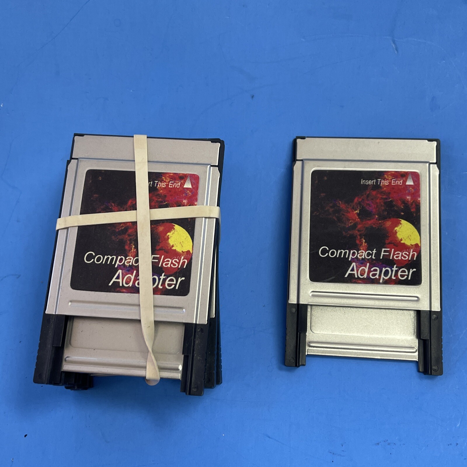 "LOT OF 7" COMPACT FLASH ADAPTER