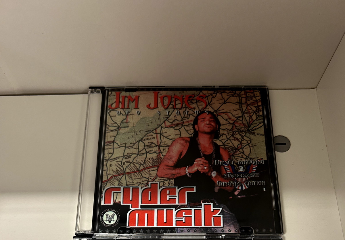 JIM JONES DIPSET BYRDGANG DIPLOMATS MIXTAPE RYDER MUSIK OFFICIAL PROMO MIX CD