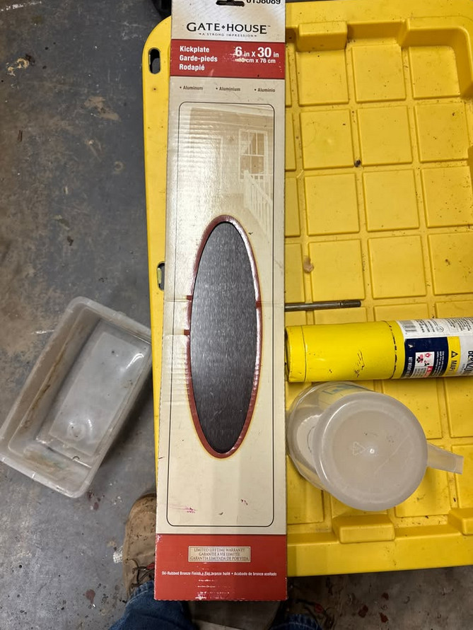 Gate House Kick Plate 6x30 Inches