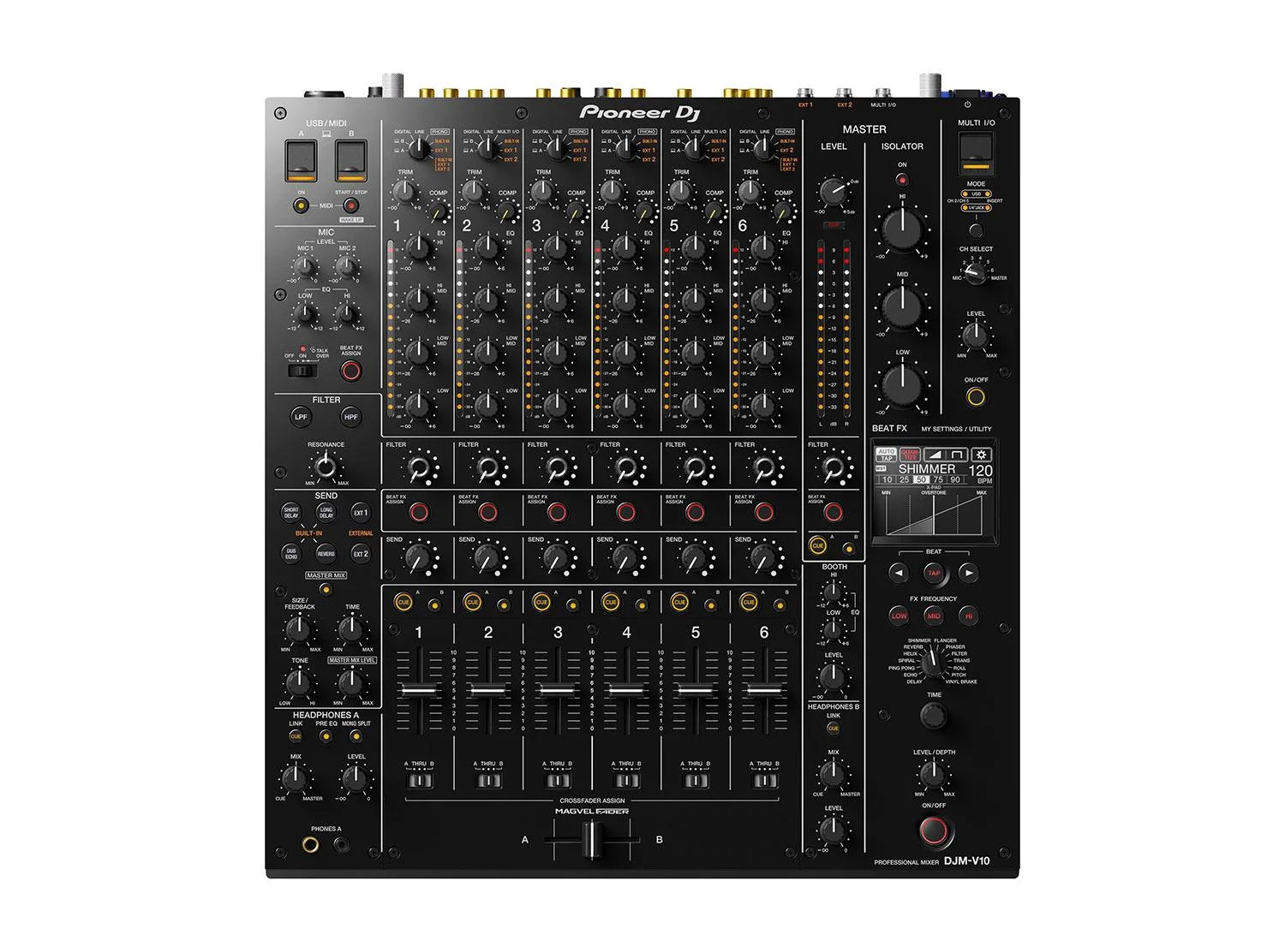 Pioneer DJ Pioneer DJ 428267 DJ 6 Channel Digital Mixer